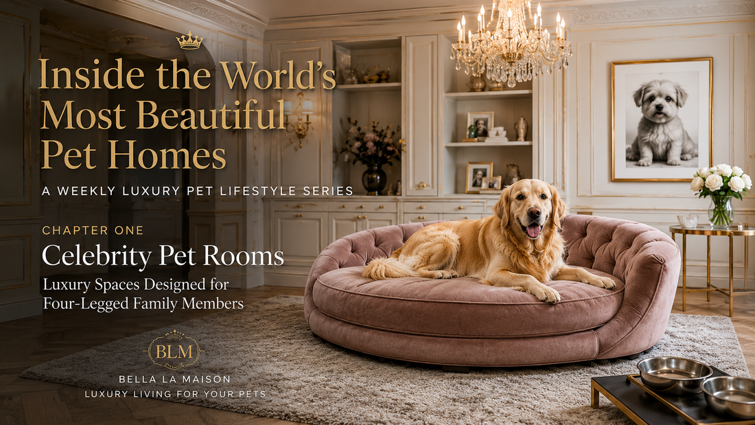 Inside the World's Most Beautiful Pet Homes  A Weekly Series from Bella La Maison