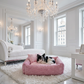 Imperial Crystal Dog Bed – Luxury Rhinestone Collection