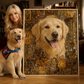 The Gilded Companion Heirloom Portrait