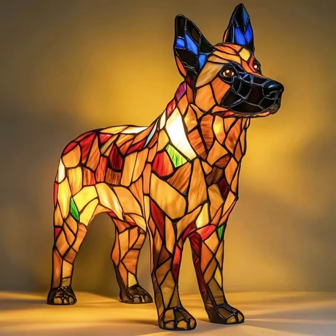 The Prism Canine Illuminated Sculpture