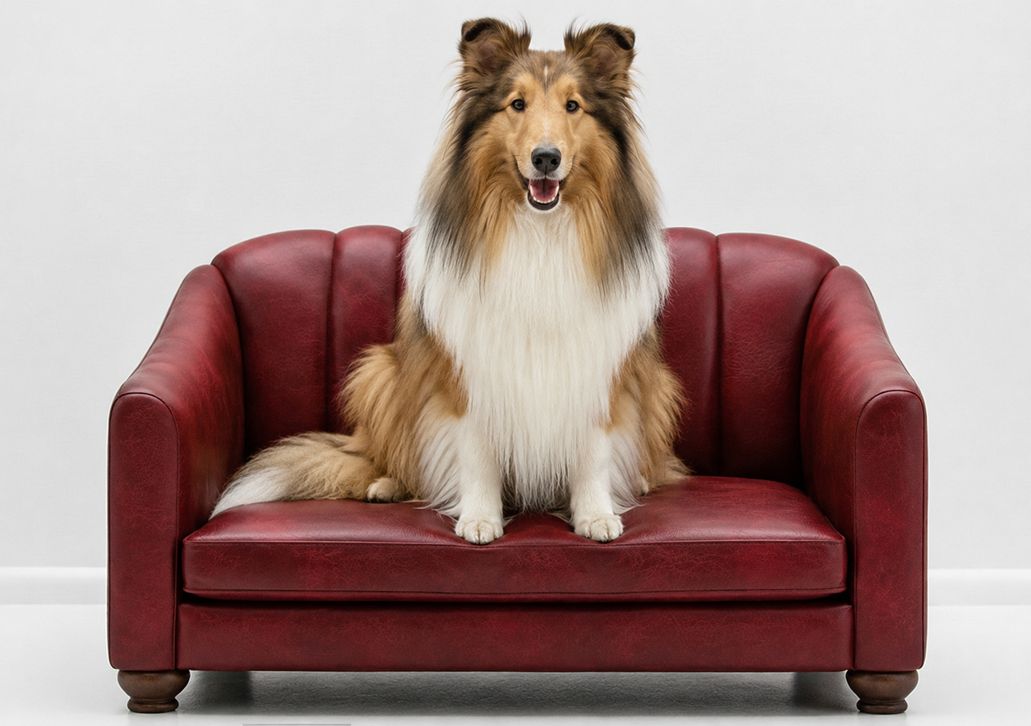 The Verona Petite Lounge™  Italian Handcrafted Luxury Pet Sofa