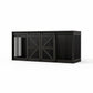 Midnight dog crate
