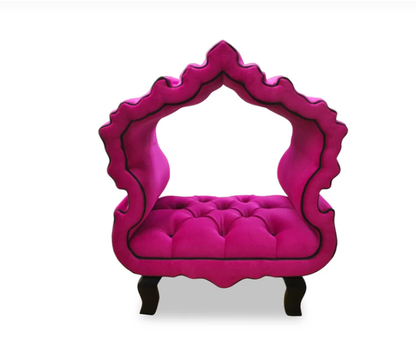 The Royale Fuchsia Throne