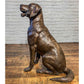 Bailey Bronze Labrador Sculpture