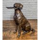 Bailey Bronze Labrador Sculpture