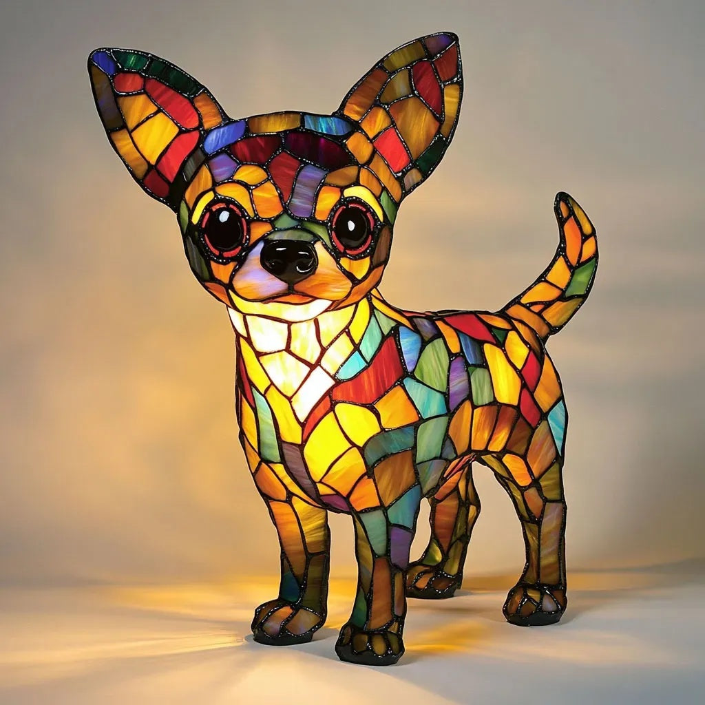 The Prism Canine Illuminated Sculpture